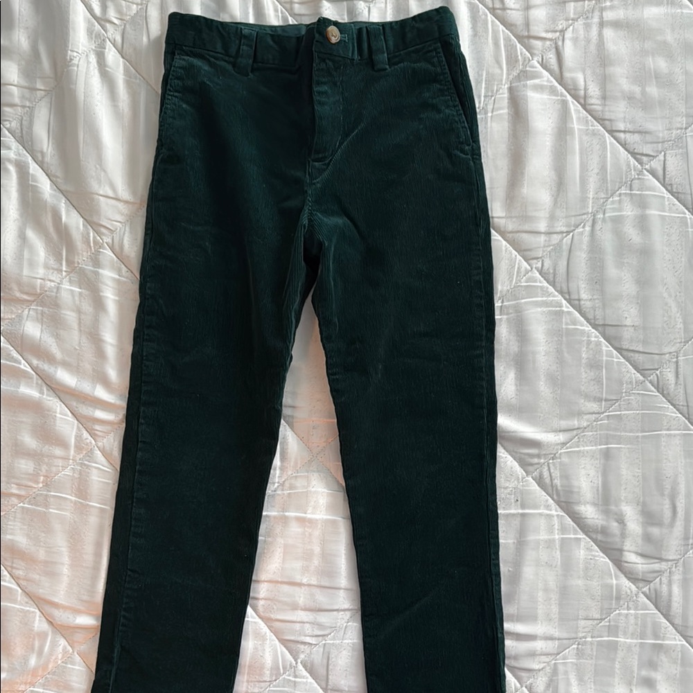 Boy’s Vineyard Vines Dark Green Corduroy Pants